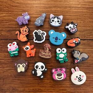 Animal Themed Croc Charm Jibbitz Bundle